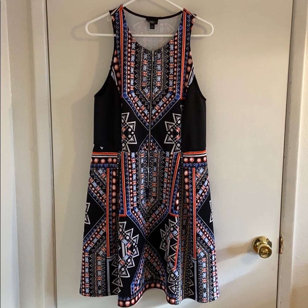 Tribal print dress